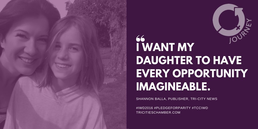 TriCitiesCoC's tweet photo. @mapleridgetime1, Shannon Balla is #celebrating #IWD2016 because... #IWDTCC #CelebratetheJourney https://t.co/2tq1bLe99v