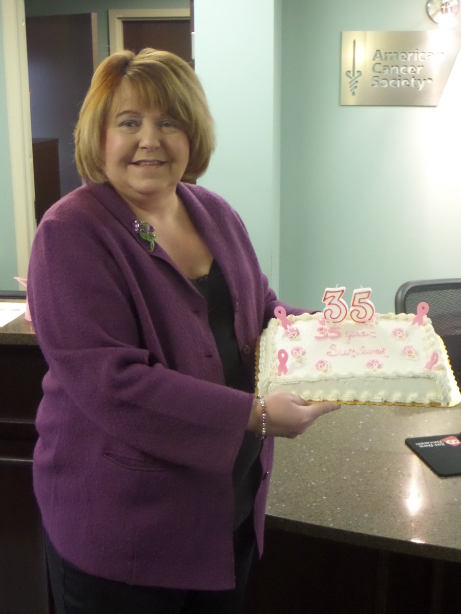 Celebrating 35 years cancer free with Ann Savastano! #hope #cancersurvivor