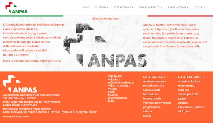 Anpasnazionale's tweet photo. Il nuovo https://t.co/aO7Uo4mtFm è online (speriamo vi piaccia) https://t.co/pgBi6Nwj0i