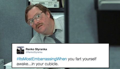 theberry's tweet photo. Twitter is sharing some of the most relatable #ItsMostEmbarrassingWhen situations: https://t.co/9fw1Yx1y4J https://t.co/FlNQsqqiyn