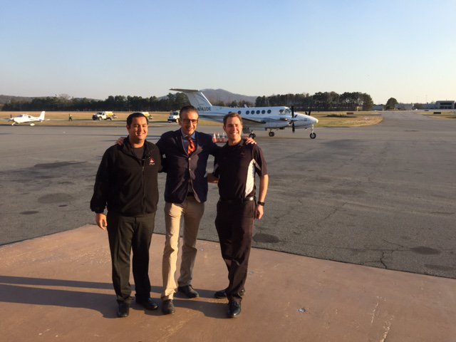 Atlaircharter's tweet photo. Thoroughly enjoyed flying with Steve Penley yesterday! Look forward to flying him again. #kennesaw #travel #crewlife https://t.co/ncEh9cARes