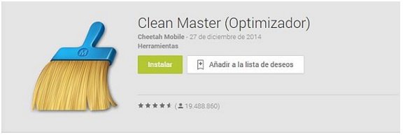 AppsMovilesBqui's tweet photo. 3.Clean Master  la mejor aplicación de Google Play para poder optimizar nuestro dispositivo Android https://t.co/5OMeafRppP