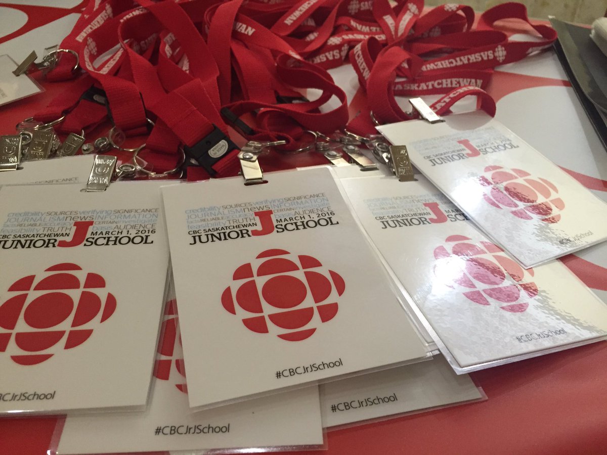 heatherowatch's tweet photo. Local Regina high school students attending the #CBCJrJSchool @CBCSask https://t.co/KO9fqMhFE6