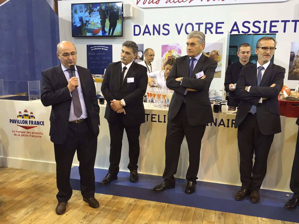 Salondelagri's tweet photo. Le @Salondelagri soutient la filière pêche et encourage son développement #pavillonfrance #SIA2016 #SIAPRO2016 https://t.co/4gqayIN3Ky