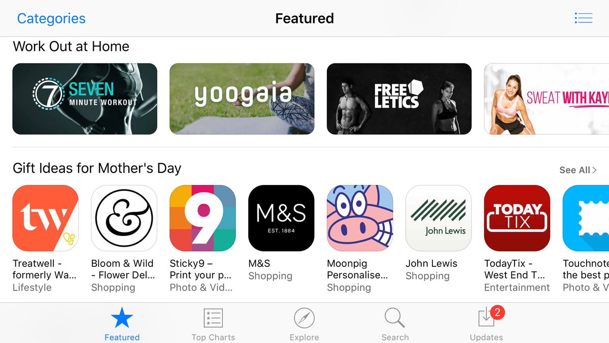 richorme's tweet photo. Hurrah! Double App Store feature @MoonpigUK and @Sticky9HQ https://t.co/qnyrRv3R8p