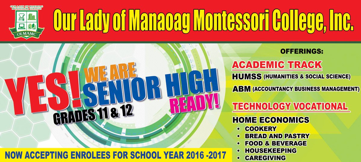 OLMAMCBulacan's tweet photo. Moving up from Junior High? Interested in Cooking or Pastries or Hotel Management? Come &amp; Visit us for enrollment! https://t.co/uuOyBszQEF