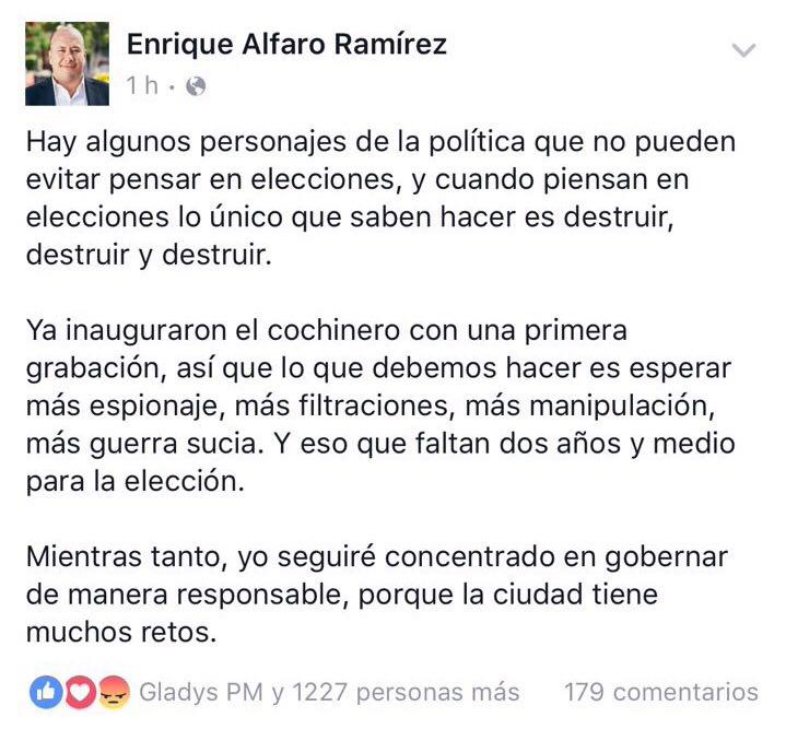 poloruiz90's tweet photo. @ArmandoE_MN En #Guadalajara las aguas están así con @EnriqueAlfaroR Lengua larga. @Meganoticias https://t.co/93NRBSZ20H