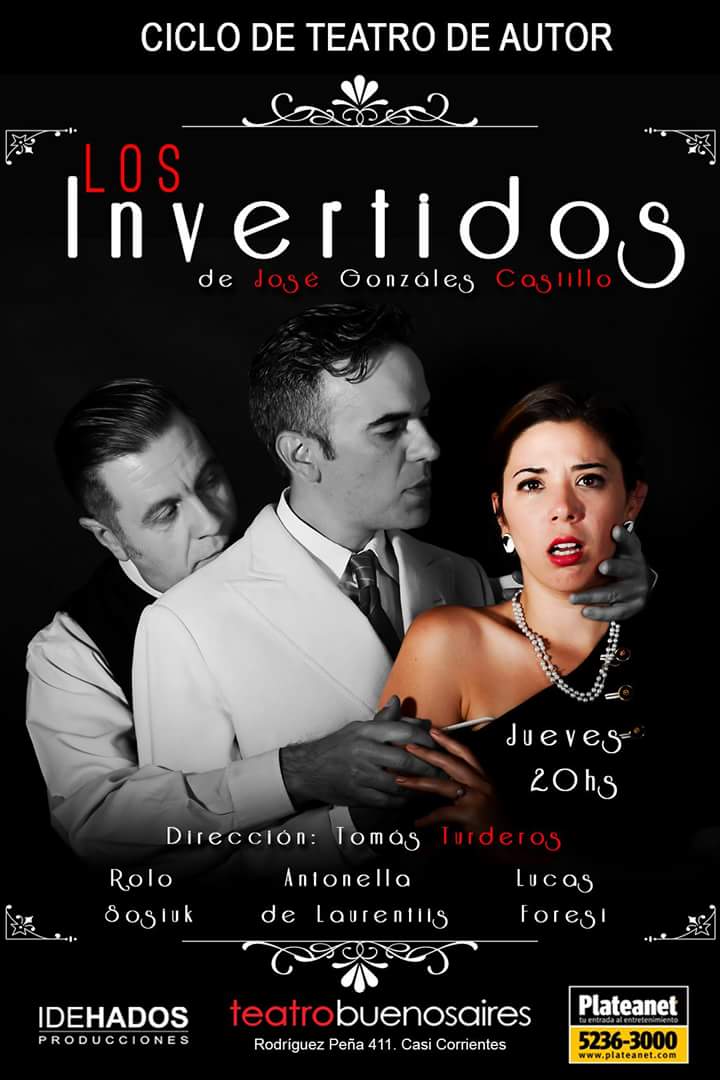 Este jueves 3 de Marzo estreno de LOS INVERTIDOS no dejes de verla <a href="/Teatro_bsas/">Teatro Buenos Aires</a> <a href="/IDEHADOS/">IDEHADOS</a> <a href="/martinsger/">Ger Martins</a>