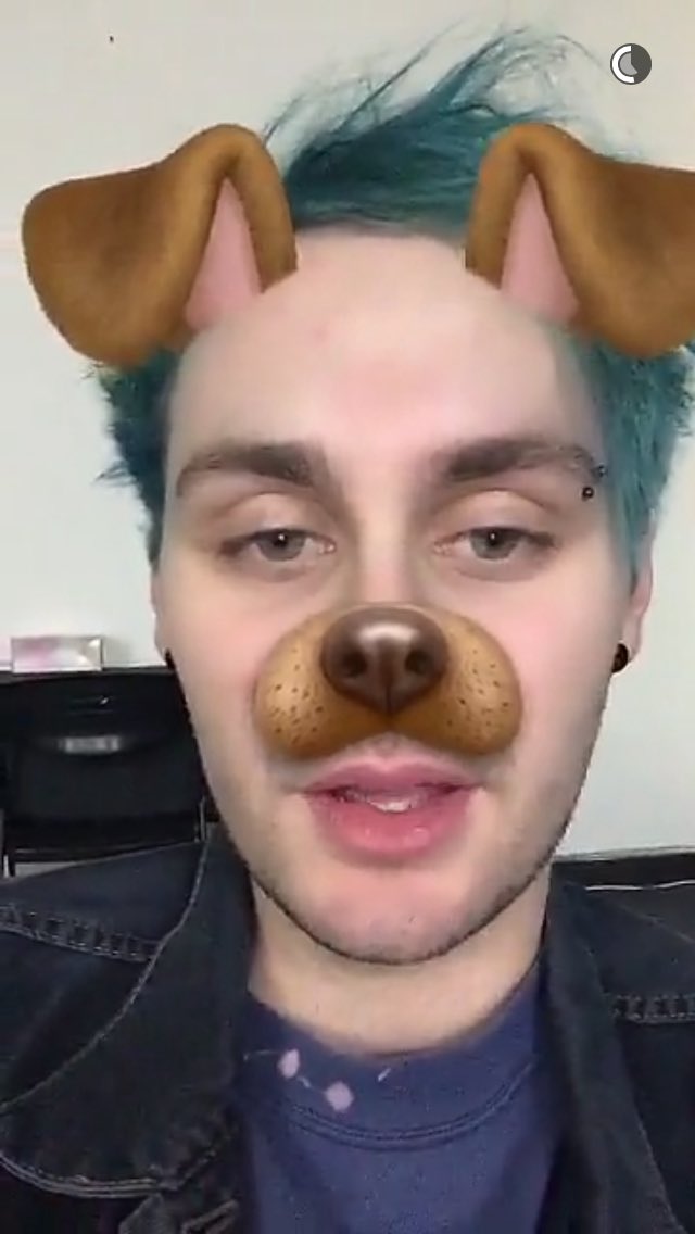 mgcsmiIing's tweet image. the cutest filter for the cutest boy ever