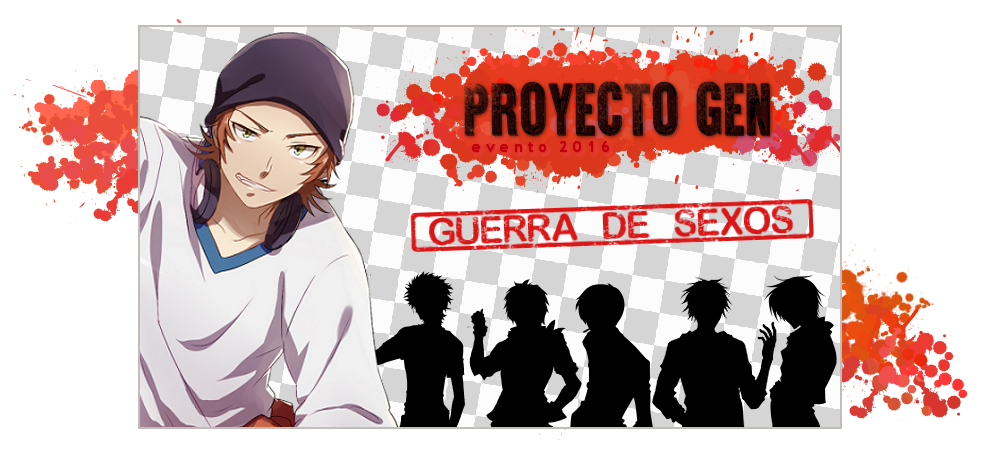 La guerra de sexos ya ha empezado! entra a proyectogen.forosactivos.net y participa en este mega evento!!!