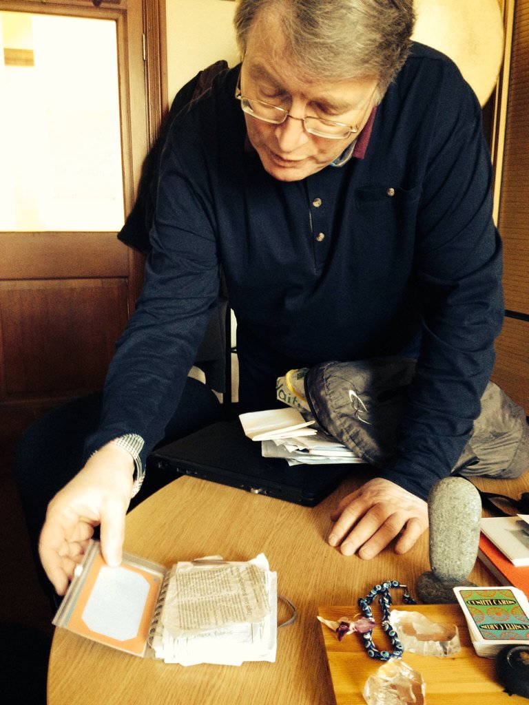 recapchester's tweet photo. Prof Clive Holtham, Cass Business school visits RECAP with amazing symbolic value system https://t.co/laIZ5e09CB https://t.co/x9JlCLLvWe
