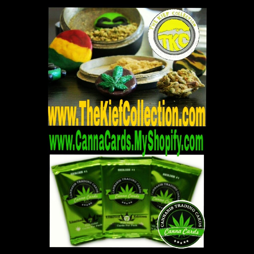 KiefCollection's tweet image. TheKiefCollection.com - Buy 2 #GrinderPuck or #JointTip Get a Pack of @Cannacardsco FREE! #mmj #cannabis #weed