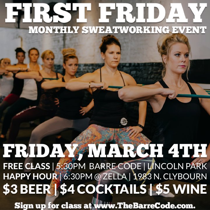 The Barre Code Chi On Twitter Kick Off March With Our