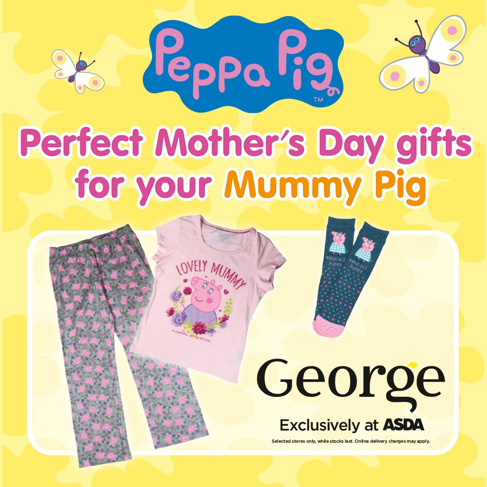 Peppa Pig Official On Twitter Mother S Day Is Approaching Asda