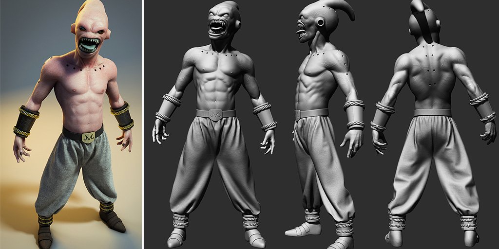 Majin boo - ZBrushCentral