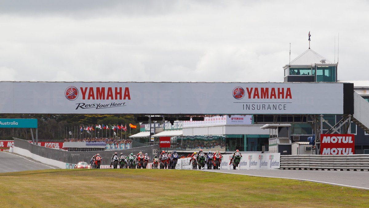 WorldSBK's tweet photo. #AusWorldSBK @SBS2 will run the Yamaha Finance Australian Round highlights show next Saturday at 3:30 pm (AEST)! https://t.co/4b3cAYKNhs