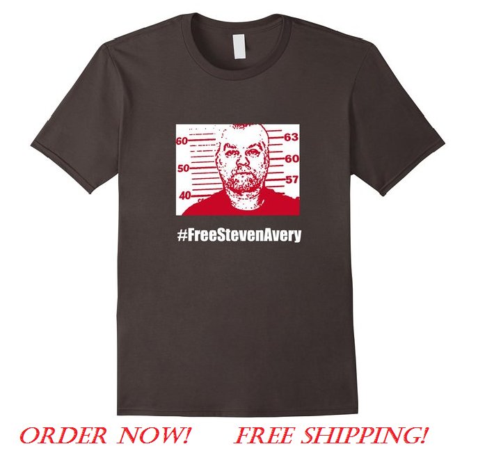 StylusTees's tweet photo. #MakingAMurderer #FreeStevenAvery Get your shirt now!  Many colors! wFree shipping #support https://t.co/L7YhlvTqtT https://t.co/WyGVh7z10T