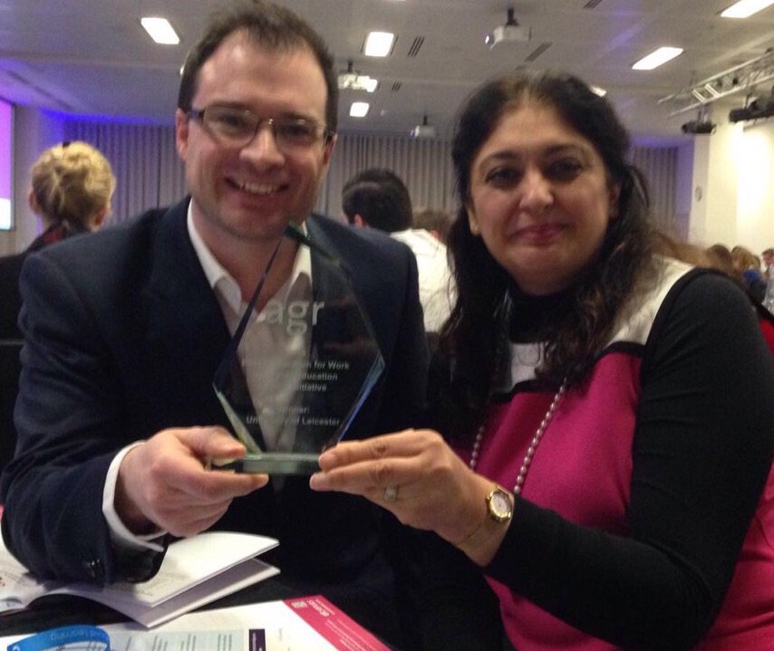 rbhuhi's tweet photo. Winners of Best Preparation for Work Initiative #AGRDevConf2016 @BobAthwal @margo_baas @rich_wilcock @thesmartytrain https://t.co/xocTpZb5oM