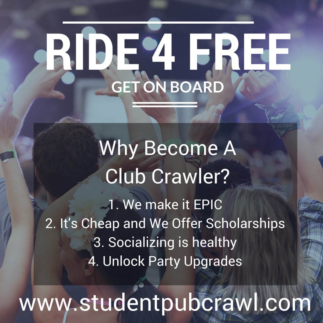 Student Pub Crawl tweet media
