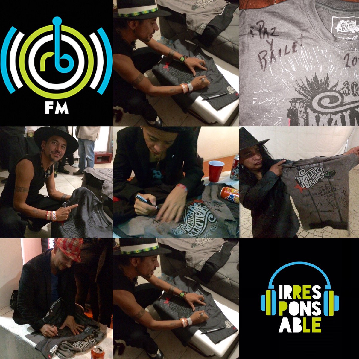 bacanauta's tweet photo. Maรฑana en #irresponsable 10/12hrs en @ruidoblancofm regalaremos una playera firmada por @MalditaVecindad en #VL2014 https://t.co/Tq4WaR4PWC