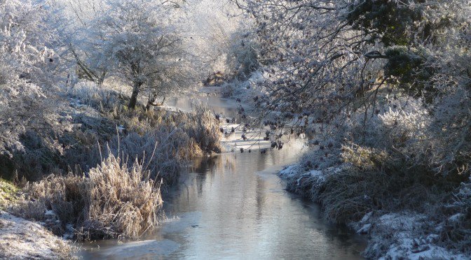WakeHereward's tweet photo. #RiverWelland #Harringworth #Northants. Manor of the wealthy landowner & #Thegn #ThorkellOfHarringworth - #BandOfMen https://t.co/oYiA0ZOE4y