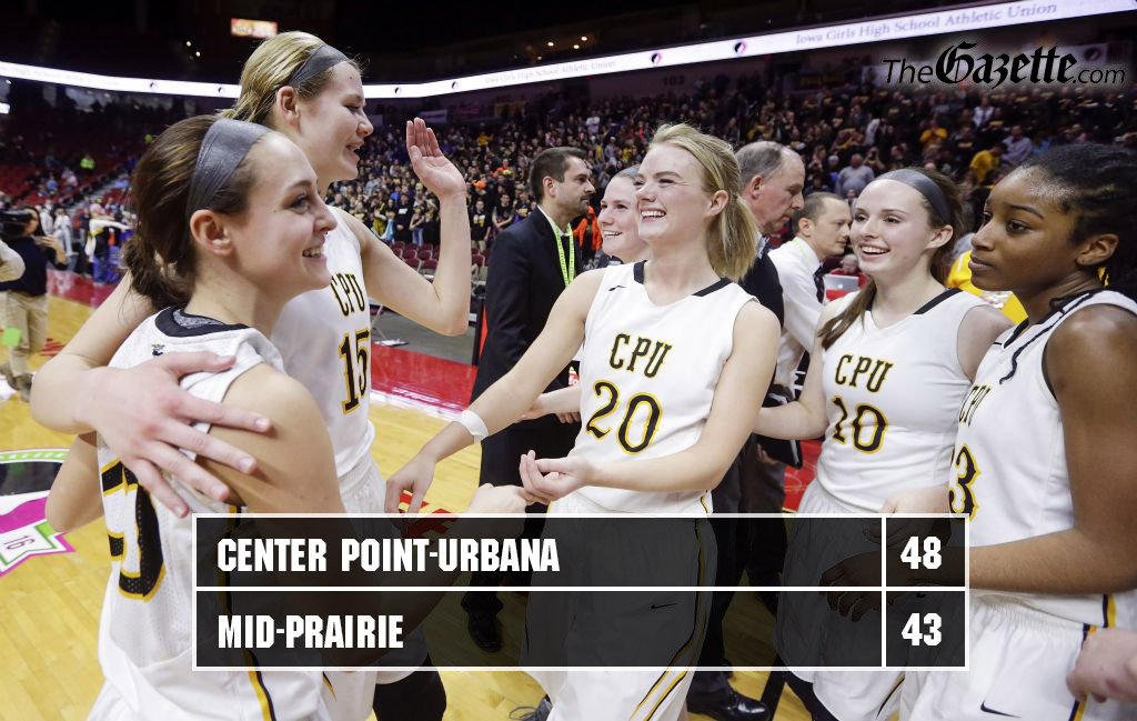 iowaprepsports's tweet photo. No. 2 Center Point-Urbana passes a tough quarterfinal test. 
📷: https://t.co/1KLSHFwaTL #iahsbkb https://t.co/aYpq9xQEJo