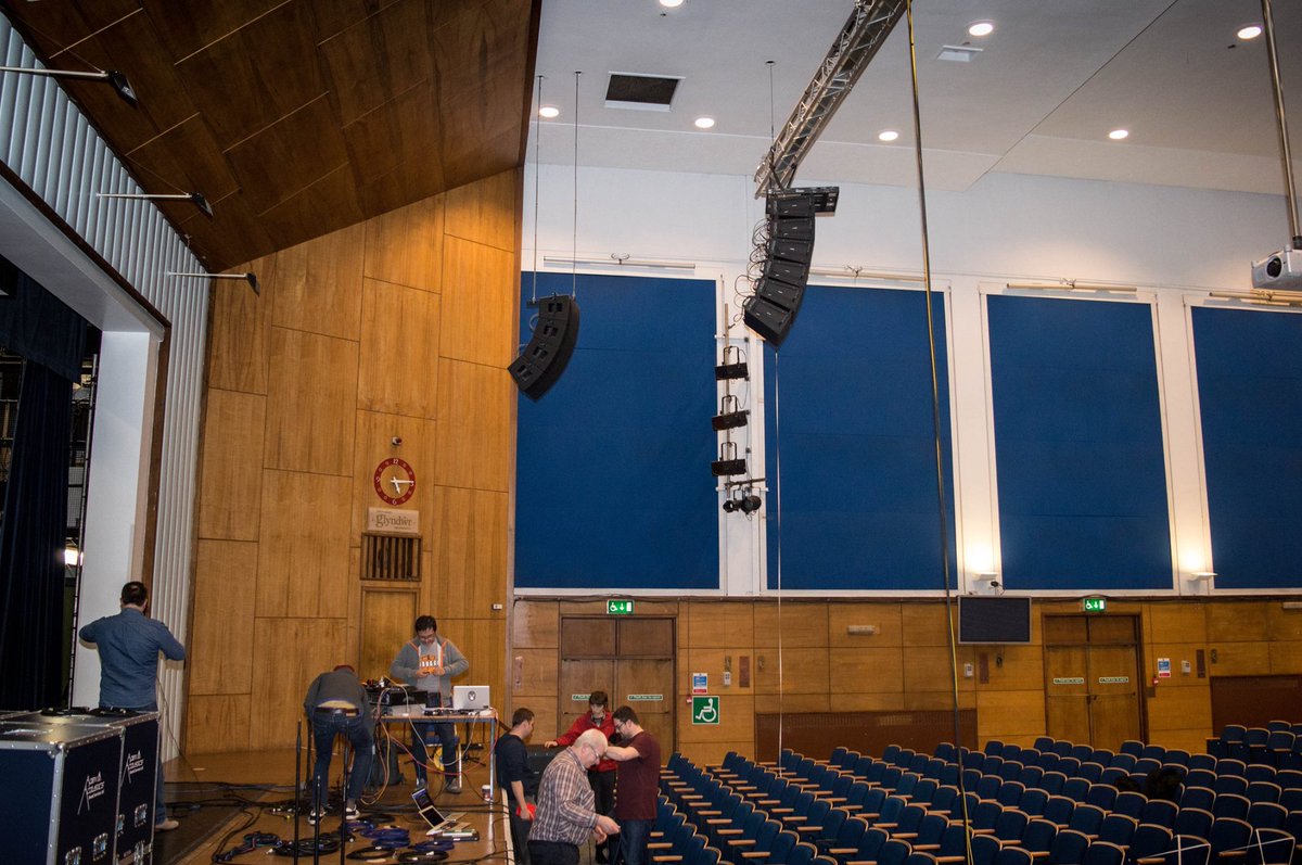 MeyerSound's tweet photo. Thanks to @GlyndwrUni for hosting our Fundamentals of Line Arrays seminar with a LEOPARD system from @ApexAcoustics https://t.co/XqCK6IAy9V