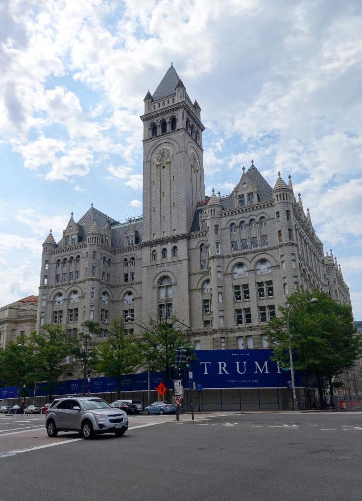 Forbes's tweet photo. Win or lose, Donald Trump is guaranteed to have some prime real estate in Washington, D.C.: https://t.co/768f0F6HKZ https://t.co/RjqhRHhfxt