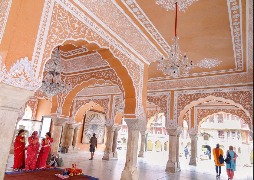 BeautifuI_India's tweet image. Jaipur city palace museum, India