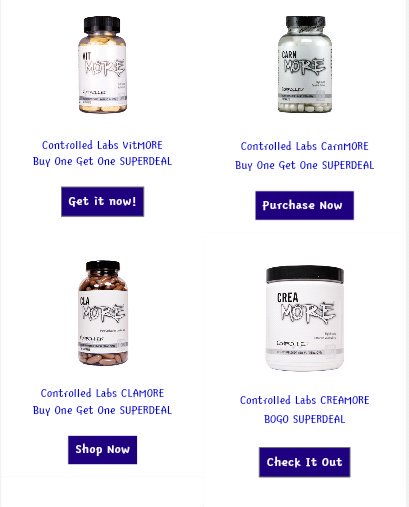 SweetSupplement's tweet photo. @controlledlabs @NutraPlanet HUGE CONTROLLED LABS #BOGO!! https://t.co/djdPPT6VQh #controlledlabs #supplements https://t.co/Q9l2XtKbbs