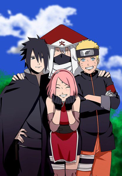 Naruto Team 7 Grown Up