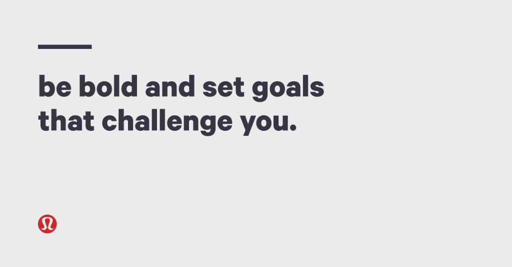 lululemon's tweet photo. A new month. A new beginning. And an opportunity to set (and crush) new goals. 

Set the bar high. https://t.co/USpc4Vnxg0