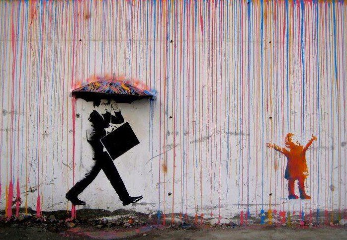ia_siles's tweet photo. He definitely knows how to sum things up in a single image #banksy https://t.co/WCLgGpJXZX