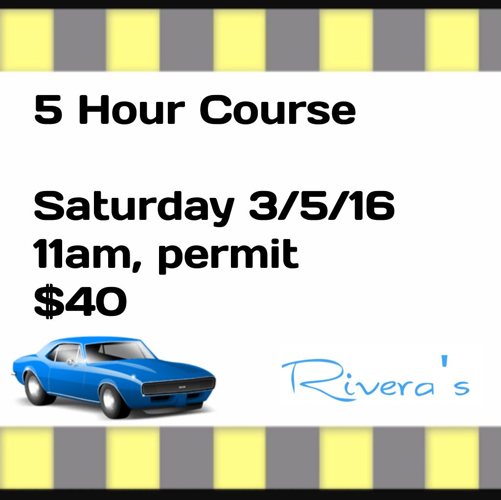 Riveras_DS's tweet photo. #5hourcourse #nyspermit #bronx #ny #learntodrive #car #bronxdrivingschool #getmylicense #drive #nysdrivingpermit https://t.co/souvtteL0r