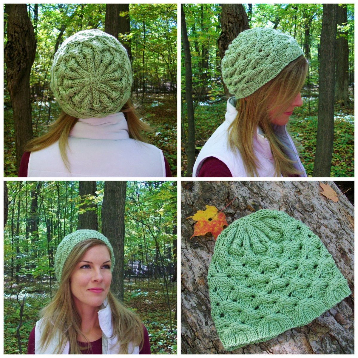 Bluestockinette's tweet photo. Knitting Hat Pattern Shamrock Slouchy Hat Boho Rustic Style https://t.co/2dtEbeAeR5 #etsymntt #SlouchyHatPattern https://t.co/2Ef5XLjwa9