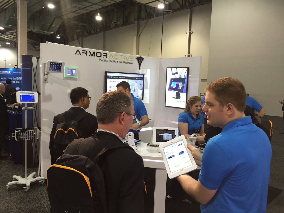 ArmorActive's tweet photo. Day1 @HiMMS and we are off to a healthy start! Come see how ArmorActive is transforming health through IT-booth 219! https://t.co/3B1qLcccpr
