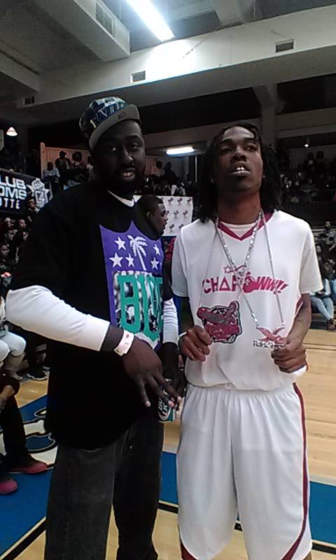 KatdaddyMars's tweet photo. shouts out to my G @JusJoose #teambricksquad CIAA CELEBRITY BASKETBALLThanks @iamjusticelane @maadhousellc2 https://t.co/2oD5FL0TrJ