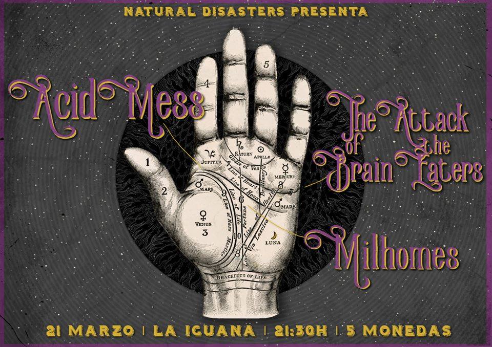 BolosxGaliza's tweet image. 21 de Marzo na @LaIguanaClub : @ACIDweedMESS , @TAOTBE e #Milhomes !