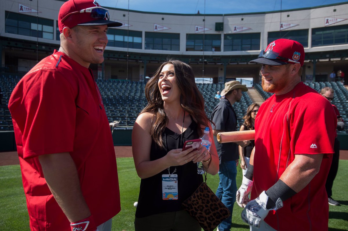 Angels's tweet photo. All smiles at @DiabloStadium!

Our first #LAASpring game must be tomorrow 😏 https://t.co/8ZkT0O6cYt