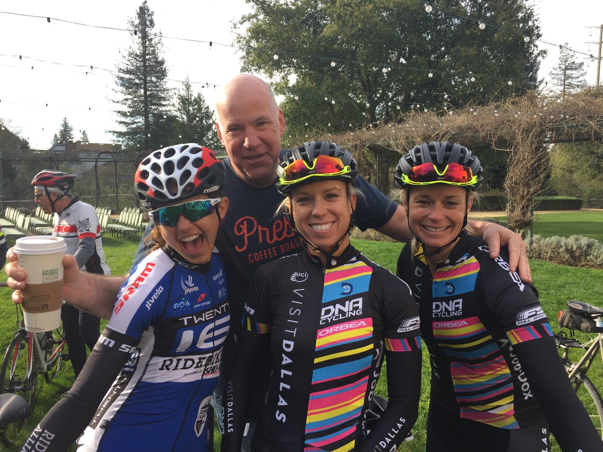 At @AmgenTOC team announcement event w/ our favorite voice of cycling, Towle. Live stream- amgentourofcalifornia.com/news/press-con…