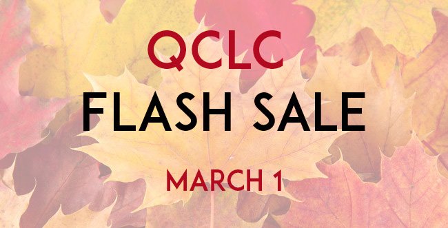 QCLC2017's tweet photo. $10 OFF FLASH SALE!! Head over to https://t.co/Krg5dbmY0w before 6pm tonight (march 1) to get your ticket to QCLC! https://t.co/BDNiVKB6cZ