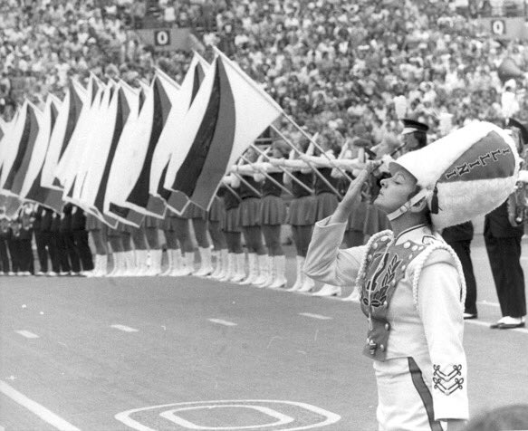 Debbie Ann Soumar was the first female drum major in the Big Ten in 1977 #WomensHistoryMonth #whereitstarted #ILL
