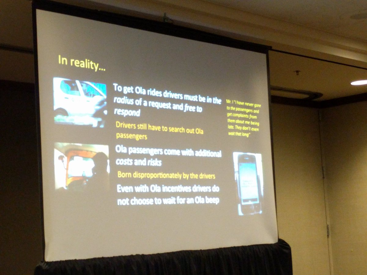notconfusing's tweet image. Ola, homegrown Indian uber, just as problematic as it&apos;s cousin. #cscw2016