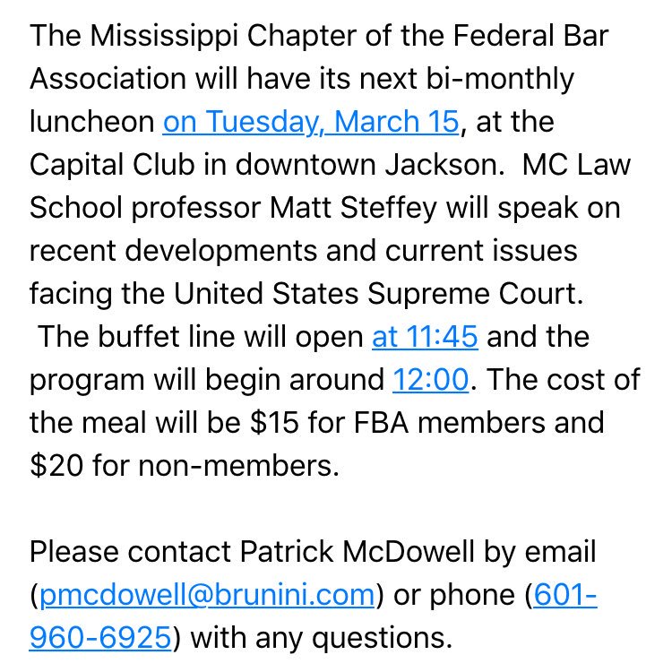 Federal Bar - MS tweet media