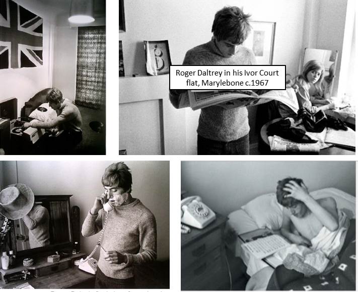 StoriesOfRock's tweet image. HB'dy Roger Daltrey, here in Marylebone flat, c'67. His flat was above #TheWho offices of #KitLambert &amp;amp; #ChrisStamp
