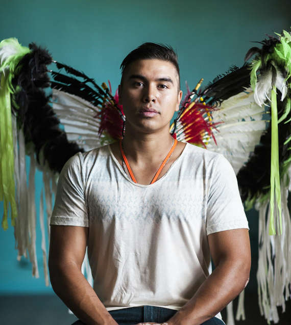 vanlovesart's tweet photo. Interviewed ace Hoop Dancer @dancer_JJ 4 #CoastalFirstNationsDanceFest @moa_ubc @BeatRouteBC https://t.co/HhKBijrUQ6 https://t.co/3TFVWpJtcD