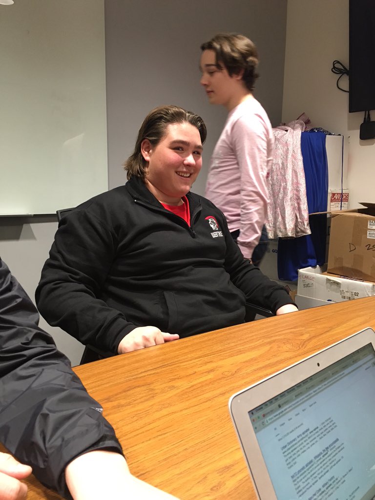 PennRepParty's tweet photo. @Trude4Prez cheesin' because he loves voter registration due day!! https://t.co/90BbG08ltN