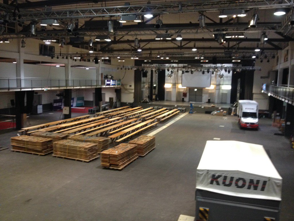 Les preparatifs avancent