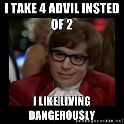 sizzlemcgizzle's tweet photo. Actually I just like living without a headache. https://t.co/01M73Sa4aS