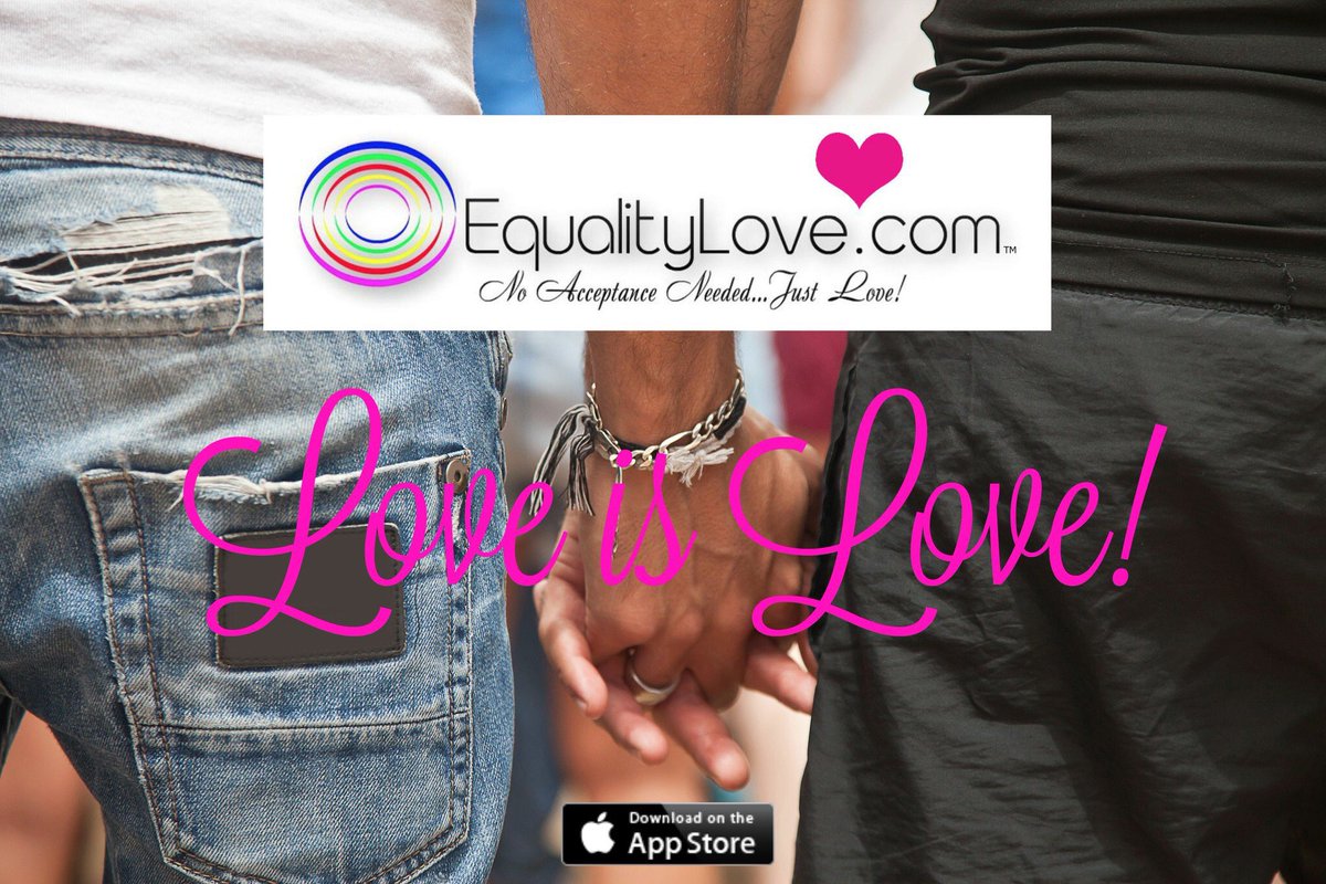 Equalitylovecom's tweet photo. #Equalitylove.com #tryit #equality #dating #equalityloveapp #lgbt #lgbtq #single #tuesday #afternoon https://t.co/v7yIhJpDwz